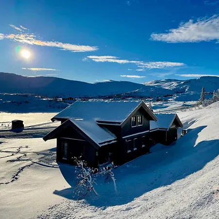 Willa Modern At Hogevarde Panoramic View, Fireplace And Ev Station Granheim (Fla)