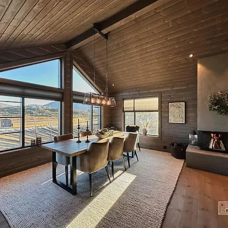 Modern At Hogevarde Panoramic View, Fireplace And Ev Station Willa Granheim (Fla)