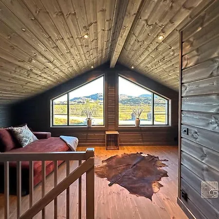 Willa Modern At Hogevarde Panoramic View, Fireplace And Ev Station Granheim (Fla)