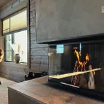 Modern At Hogevarde Panoramic View, Fireplace And Ev Station Granheim (Fla)