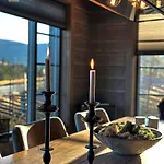 Willa Modern At Hogevarde Panoramic View, Fireplace And Ev Station Granheim (Fla)
